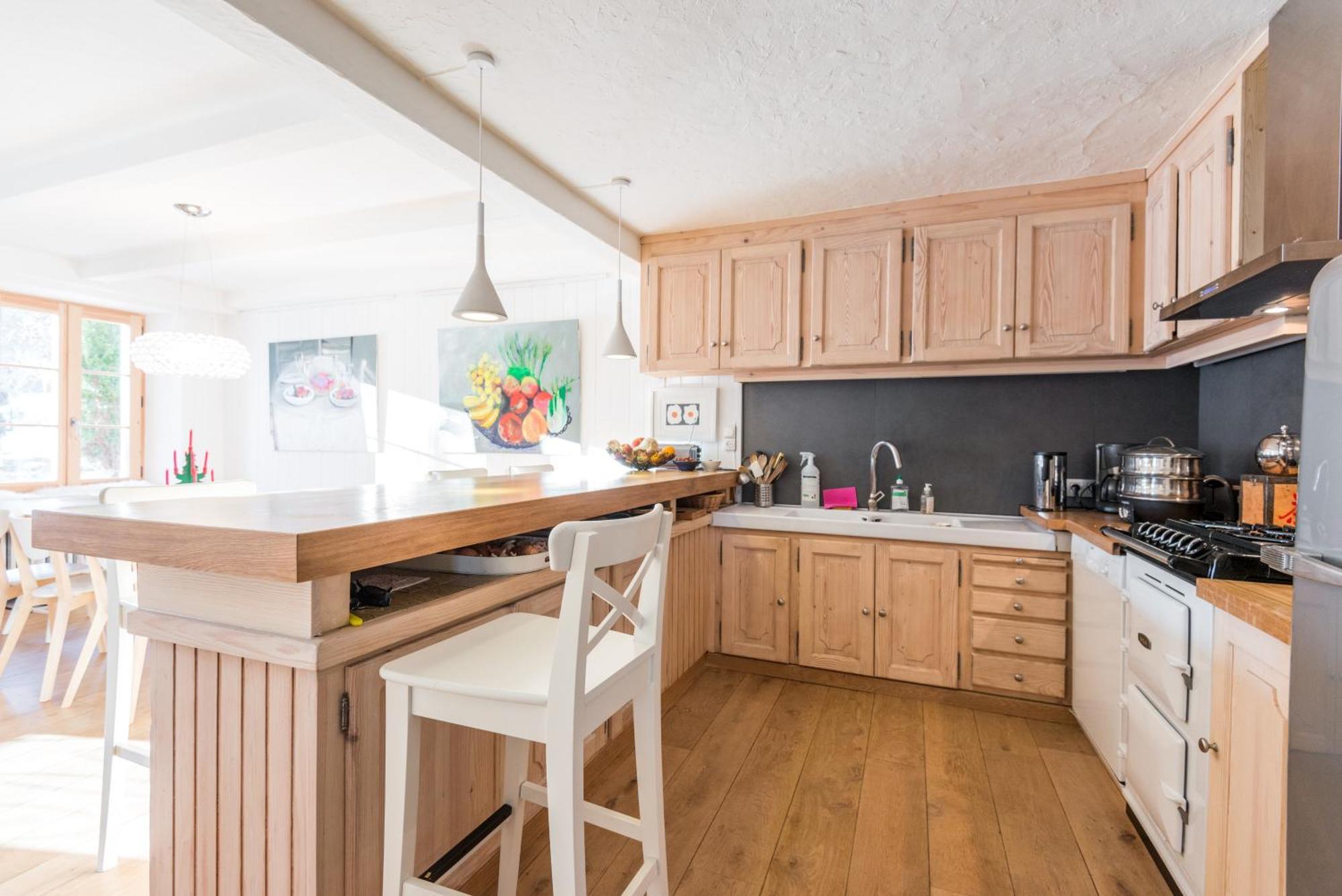 Chalet à Megève-Vauvray - Appartements tout confort, vue Mont Blanc Demi-Quartier Exterior foto