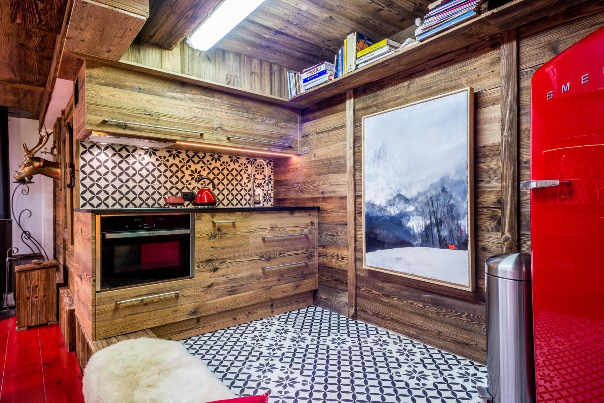 Chalet à Megève-Vauvray - Appartements tout confort, vue Mont Blanc Demi-Quartier Exterior foto