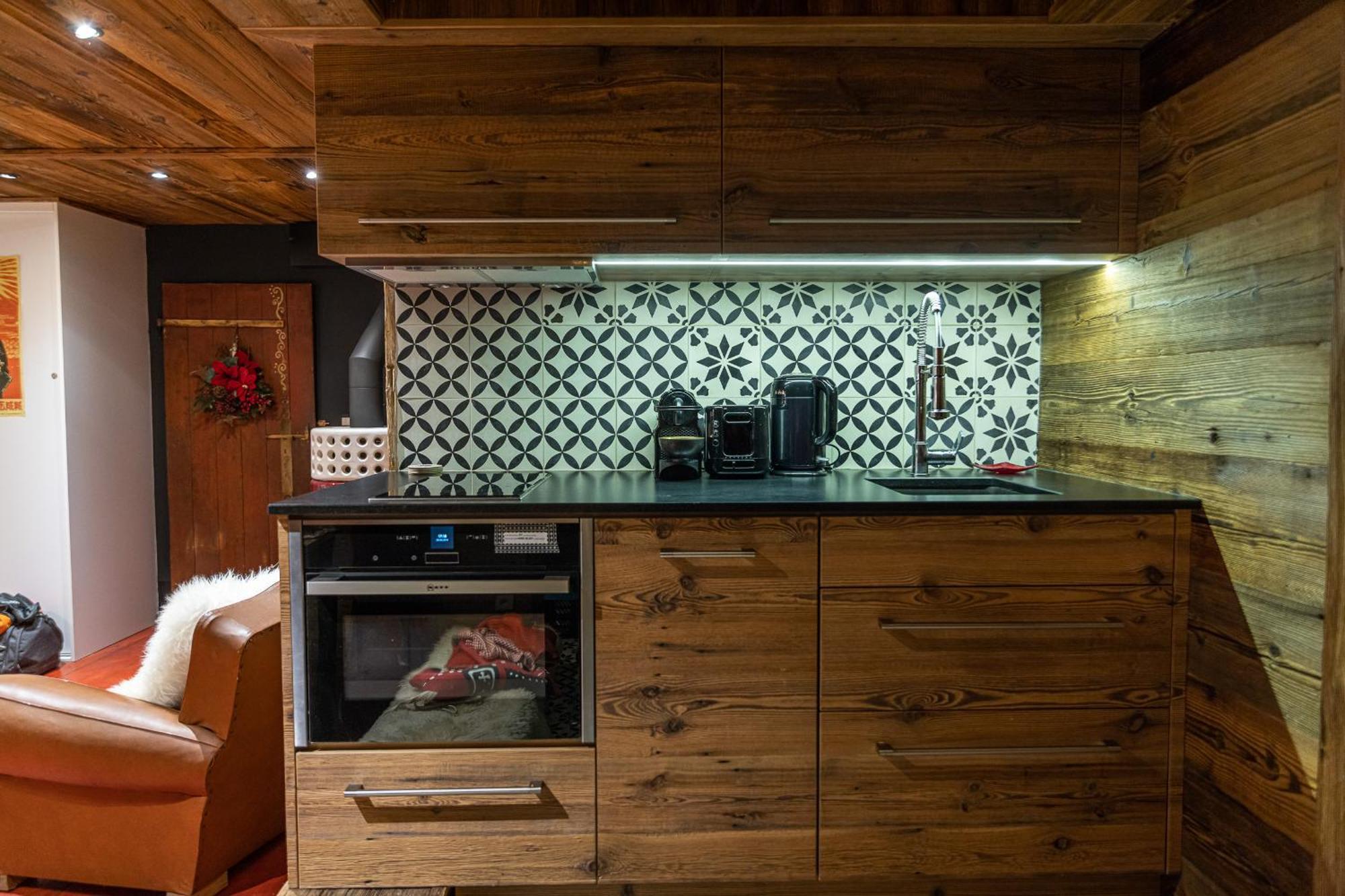 Chalet à Megève-Vauvray - Appartements tout confort, vue Mont Blanc Demi-Quartier Exterior foto